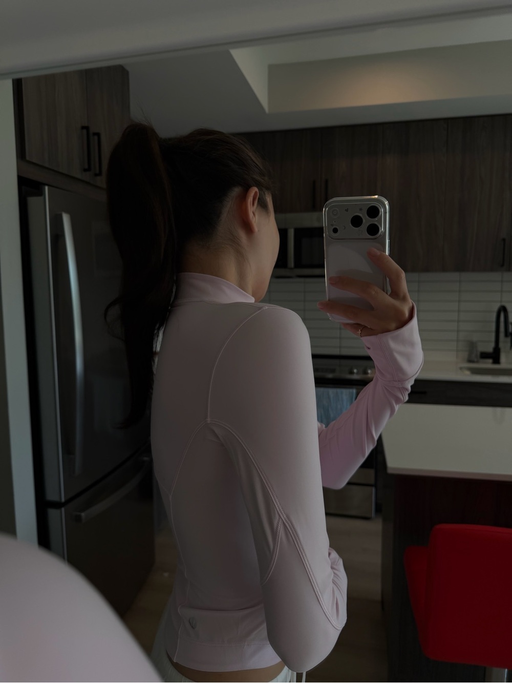 lululemon athletica Light Pink Full-Zip Active Jacket - Picture 3 of 4